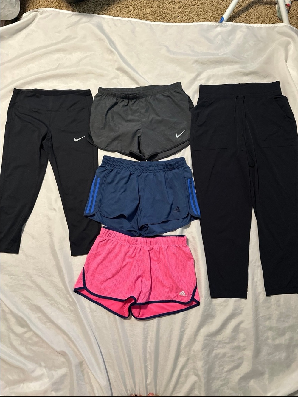 Athletic Shorts And Leggings Bundle